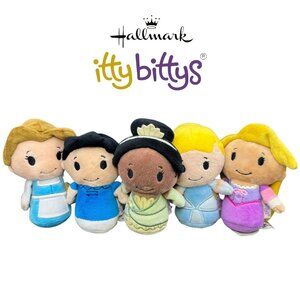 Hallmark Disney Princess Itty Bitty Cinderella Tiana Rapunzel Snow Belle - Lot 5